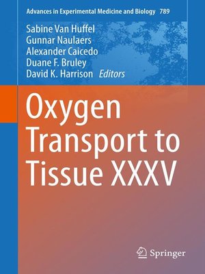 cover image of Oxygen Transport to Tissue XXXV